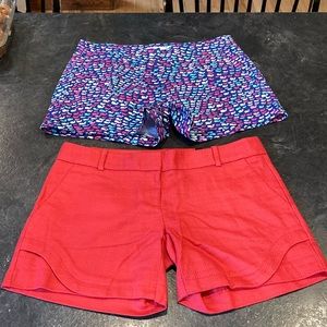 Women’s lot of 2 pair of shorts size 2 - The Limited and Vineyard Vines